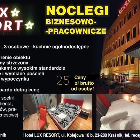 Lux Resort Kraśnik Exteriér fotografie